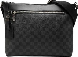 Louis Vuitton Pre-owned Mick PM - Heren - Vintage Schoudertas - Zwart - ONE Size - Leer - Vintage