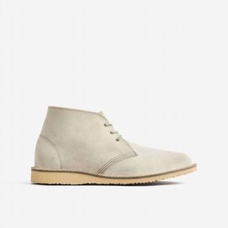 Red Wing Shoes Mens Weekender Chukka Boots In White Sand