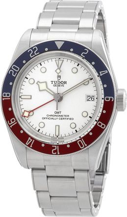 Tudor Pre-owned Tudor Black Bay Pepsi GMT Automatic Chronometer Opaline Dial Mens Watch M79830RB-0010