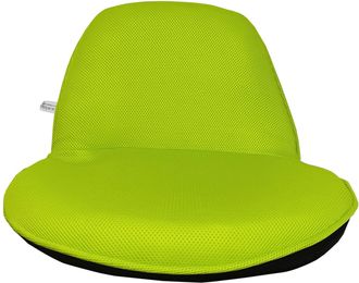 Mobili Rebecca Rebecca Mobili Sill&oacute;n De Meditaci&oacute;n Silla De Yoga Plegable De Tela Tapizada Verde