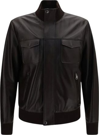 Dolce & Gabbana Heren, Jassen, Bruin, Maat: 2XL