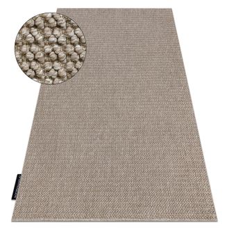 RugsX Rugsx - Alfombra Casablanca Loop Marr&oacute;n, Lazo, Suave Brown 400x400 Cm