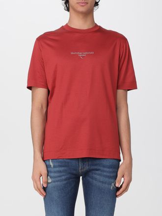 Emporio Armani T-shirt in cotone con logo Emporio Armani