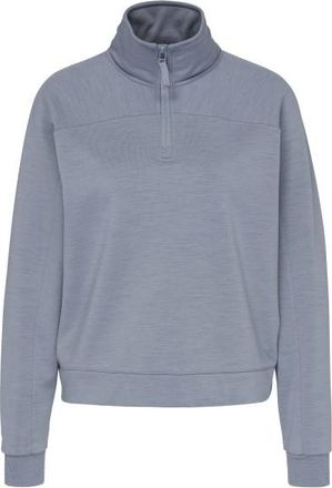 Stoic MerinoFleece270 MMXX. Lulea Half Zip Merinopullover f&uuml;r Damen | grau