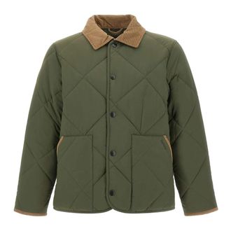 Barbour Modified Short Liddesdale Quilted Jacket - Heren - Zomerjassen - Groen - M - Nylon - Jassen
