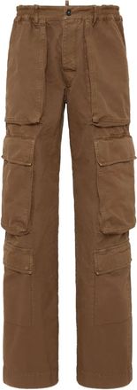 Dsquared2 Pantaloni Icon Big con tasche - Marrone