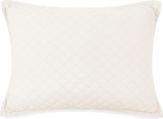 Pom Pom at Home Monaco Pillow Sham in Ivory at Nordstrom, Size Standard
