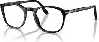 Persol 50mm Square optical glasses in Black at Nordstrom