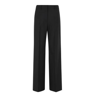 Erika Cavallini Semi Couture Dames, Broeken, Zwart, Maat: S