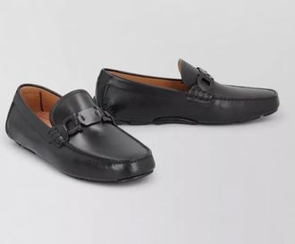 Ferragamo leather loafers