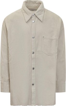 Ami Off White Regular Solid Shirt