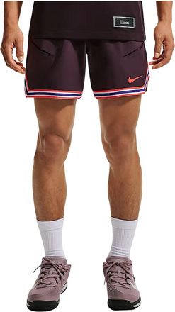 Nike Court Slam x Carlos Alcaraz Dri-FIT Shorts Asia Sizing Magenta Gray Bright Deep Red IM5792-647