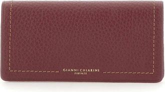 Gianni Chiarini Accessoires, Dames, Rood, ONE Size, Leer, Bubble Wallet