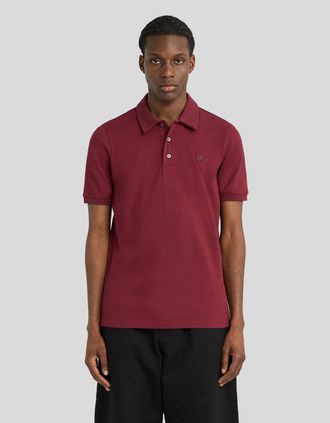 Lyle & Scott Lyle And Scott Mens Superfine Cotton Polo Shirt - Red - Size: 36