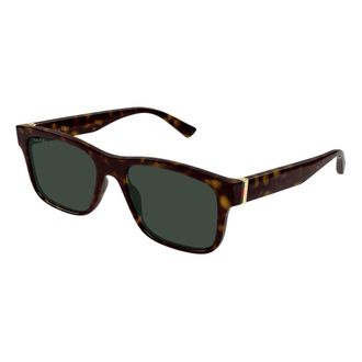 Gucci Gg2085S Sunglasses - male - Gucci - Sunglasses - Brown - 55 MM - Accessories