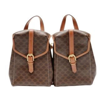 Celine Pre-owned Backpacks, female, Brown, Size: ONE SIZE Pre-owned Vintage Backpack