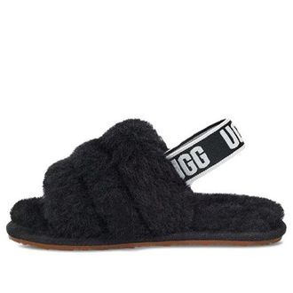 UGG (TD) UGG Fluff Yeah Slide Black 1098579T-BLK
