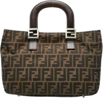 Fendi Pre-owned Handbags, female, Multicolor, Size: ONE SIZE Pre-owned Canvas fendi-bags