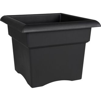Bloem Veranda Deck Box Planter Square 18 Inch Black at Nordstrom