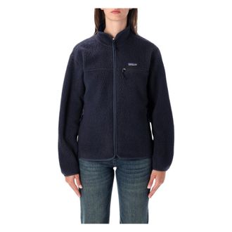 Patagonia Fitness, Dames, Blauw, XS, Polyester, Retro Pile Fleece Jas