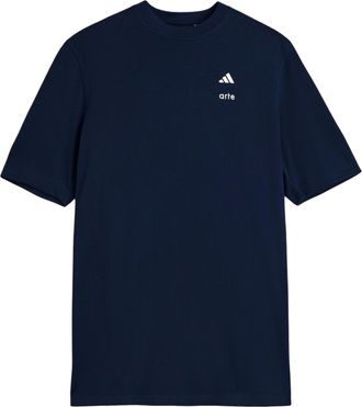 adidas x Arte Antwerp Graphic T-Shirt Asia Sizing Collegiate Navy Off White KT2991