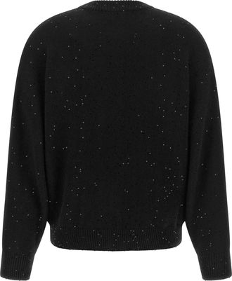 Brunello Cucinelli Womens Black Cashmere Cardigan Clothing