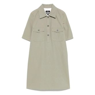 A.P.C. Mujer, Vestidos, Verde, Talla: M