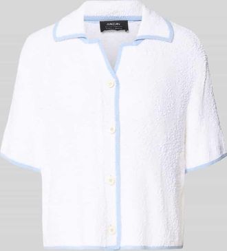 Marc Cain Strickjacke mit Viskose-Anteil in Weiss, Gr&ouml;&szlig;e 36