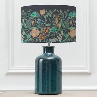 Voyage Maison Elspeth Table Lamp With Fortazela Eva Lampshade in Blue