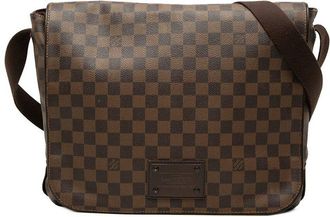 Louis Vuitton Brown Damier Brooklyn Gm (Authentic Pre-Loved)