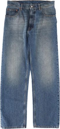 Maison Margiela Straight-Leg Faded Denim Jeans