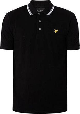 Lyle & Scott Tops - Heren - Polos - Zwart - M - Katoen - Tops