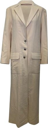 Chanel Single-Breasted Long Coat, Size Eu 40 (Authentic Pre-Loved)