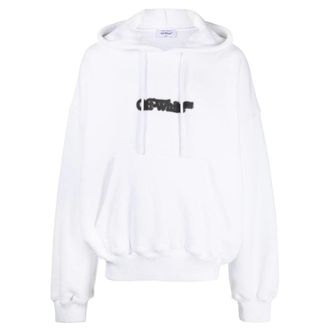 Off-white Off-white Blurr Book Over Hoodie Wit