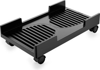 OEM Support De Processeur Mobile Avec Roulettes, Support De Tour Pour Pc De Jeu En Abs Pour Support DOrdinateur Sous Le Bureau, Noir, Support De Tour Pour