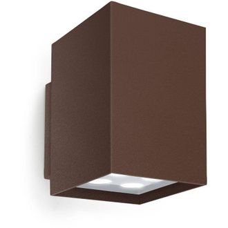 Leds - C4 Leds-c4 - Afrodita - Led De Exterior De Pared Arriba Y Abajo Marr&oacute;n Claro 10cm 1690lm 3000k Ip55