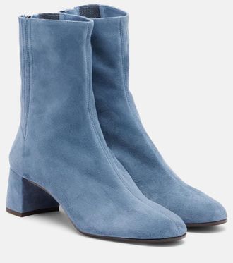 Aquazzura Saint Honore suede ankle boots