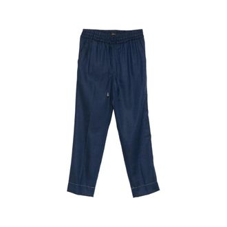Brioni Straight Trousers - male - Brioni - Straight Trousers - Blue - M - Trousers