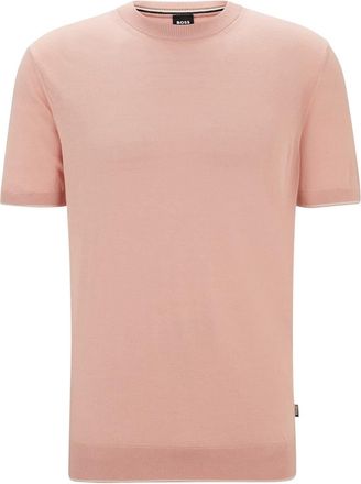 HUGO BOSS Mens Tramonte Knitted Top in Open Pink - Size X-Large