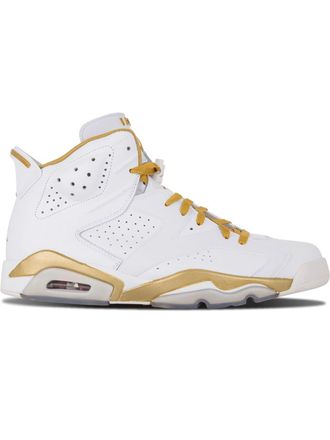 Nike Jordan Air Jordan 6 Retro Golden Moments Pack sneakers - unisex - Rubber/Calf Leather/Calf Leather - 10.5 - White