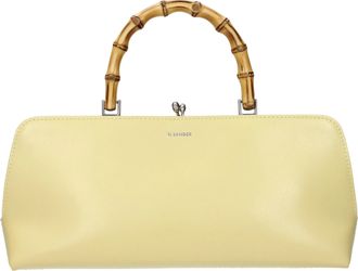 Jil Sander Handtasche Damen Leder Gelb