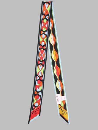 Emilio Pucci Printed Silk Bandeau Scarf - Multicolor