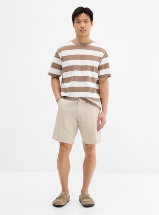 Selected Mens Cotton-linen Bermuda Shorts