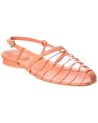 Ferragamo Shay Leather Sandal