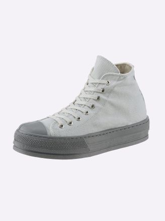 Heine Sneaker HEINE, Damen, Gr. 36, grau, Textil, Schuhe Sneaker