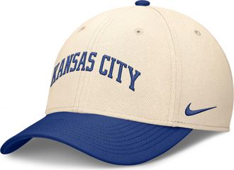 Nike Kansas City Royals Statement Rise Swoosh Nike Mens Dri-FIT MLB Hat in Brown | NB170DKRROY-0VE