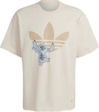 adidas Originals x Disney Crossover Cartoon T-Shirt White Beige HT3952