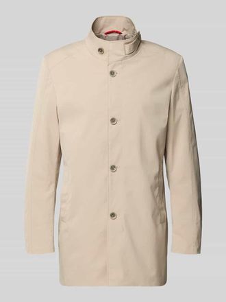 Cinque Mantel mit durchgehender Knopfleiste in Beige, Gr&ouml;&szlig;e 102