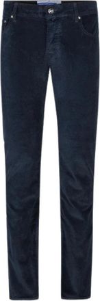 Jacob Cohen Slim Fit Corduroy Jeans - Heren - Slim Fit Jeans - Blauw - W32 - Jeans