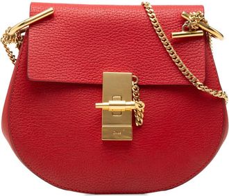 Chlo&eacute; Pre-owned Chloe Mini Leather Drew Crossbody Ladies ICU17KNCADI2EXPO